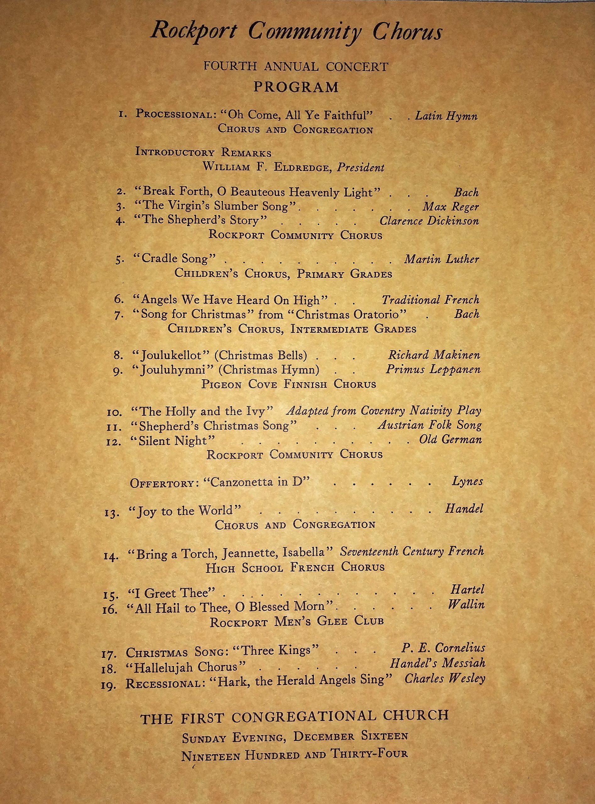 1936 Program